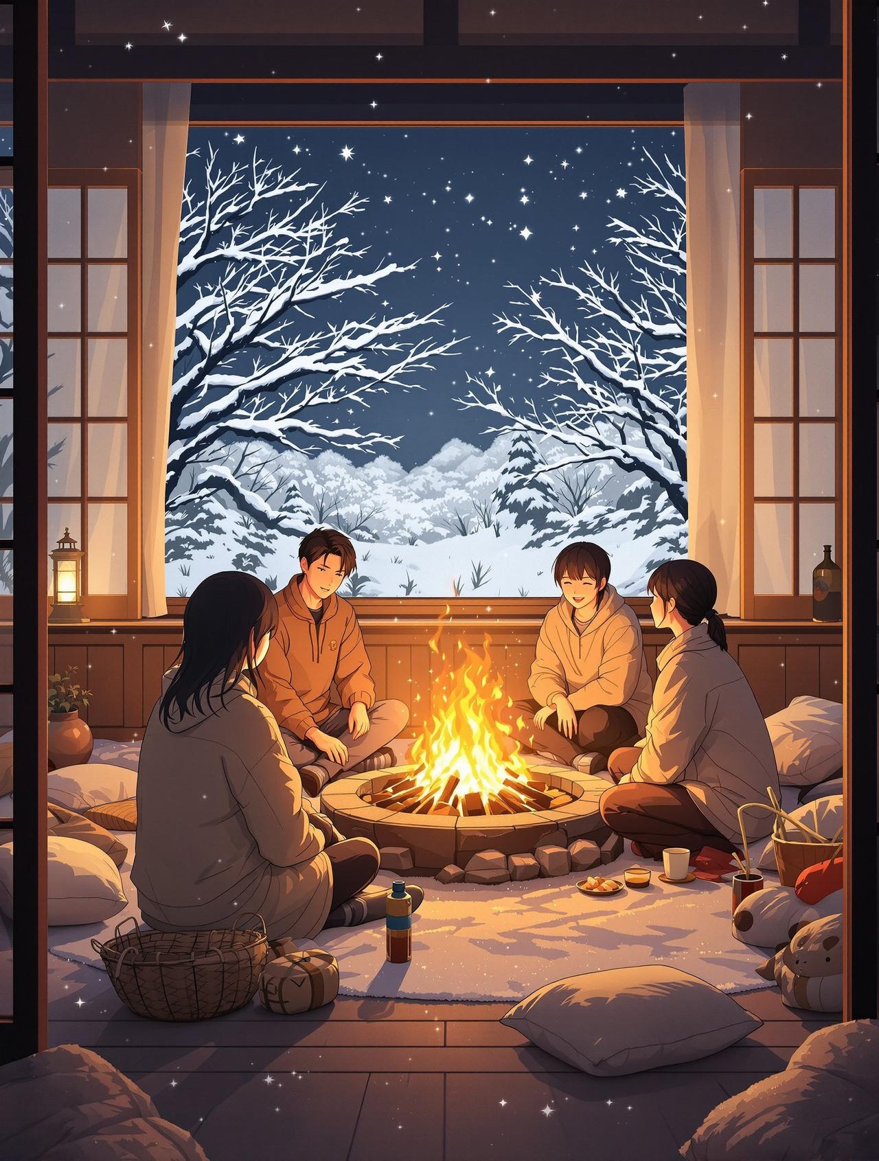 123漫剧网 围炉夜话 - 冬夜温暖物语,友谊物语治愈短剧排行榜