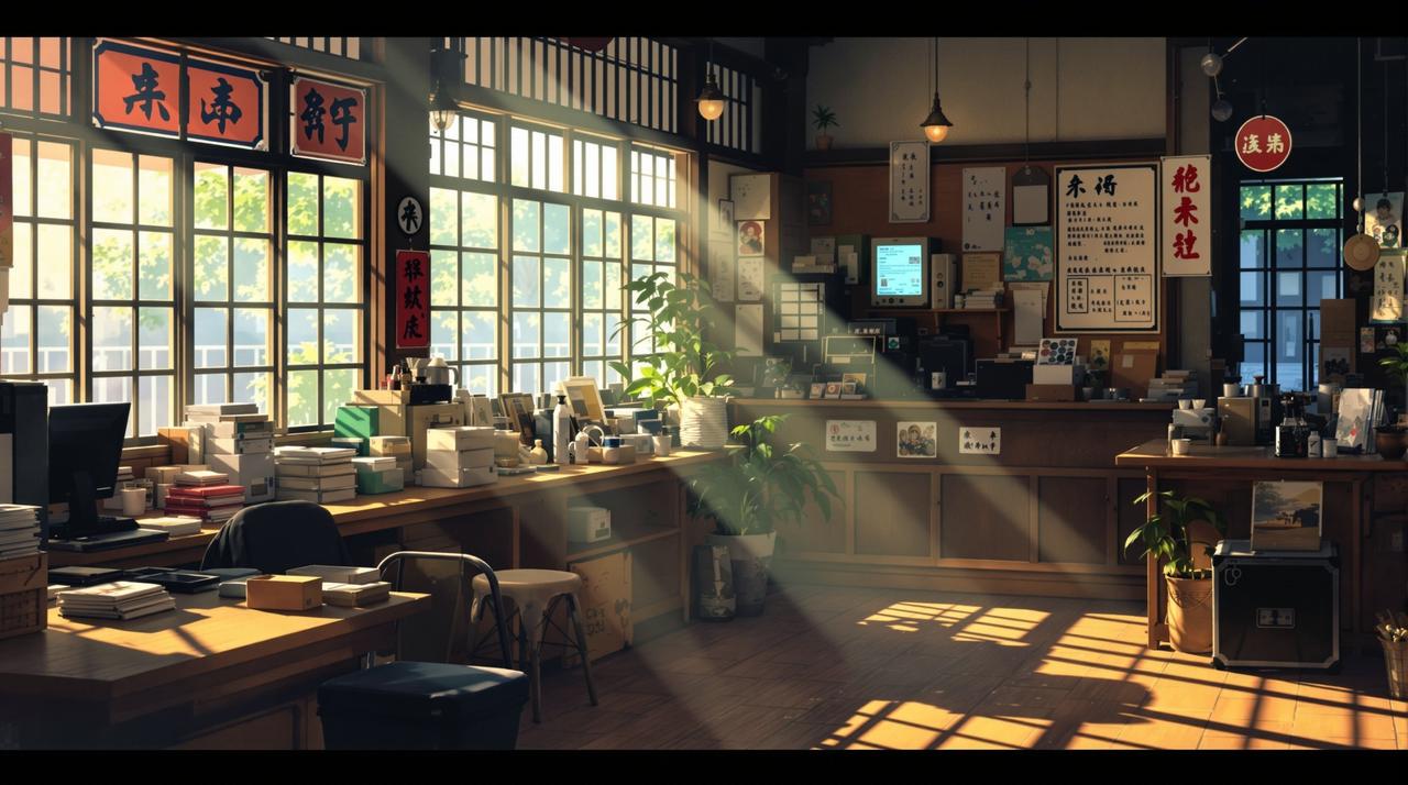 123漫剧网 旧时光邮局 第12话，旧时光邮局治愈短剧最新话