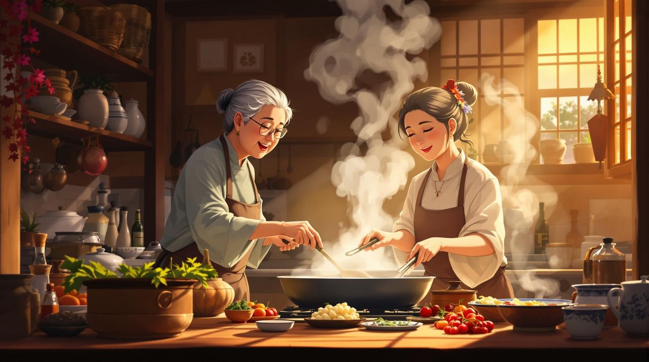123漫剧网 外婆的菜谱 第16话，外婆的菜谱治愈短剧最新话